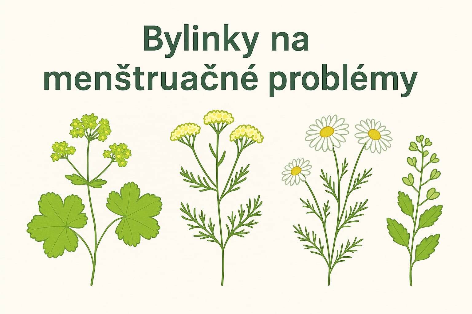 Bylinky na menštruačné problémy