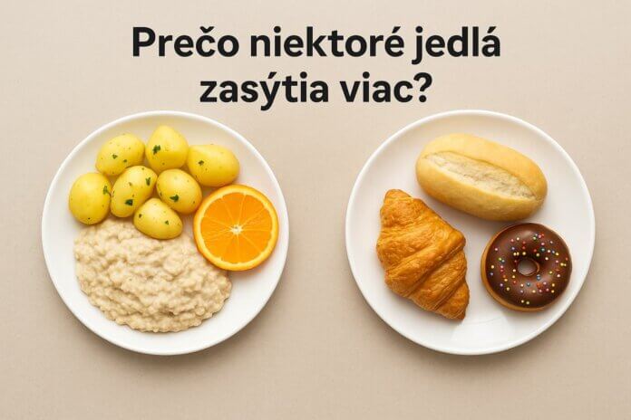 AI. Index sýtosti. Ktoré jedlá viac zasýtia?
