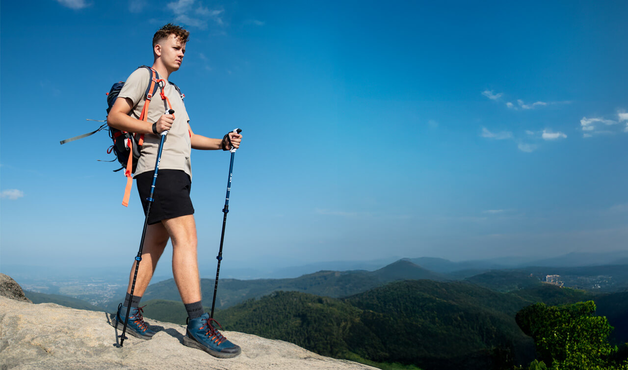 turistika, trekingov&eacute; palice