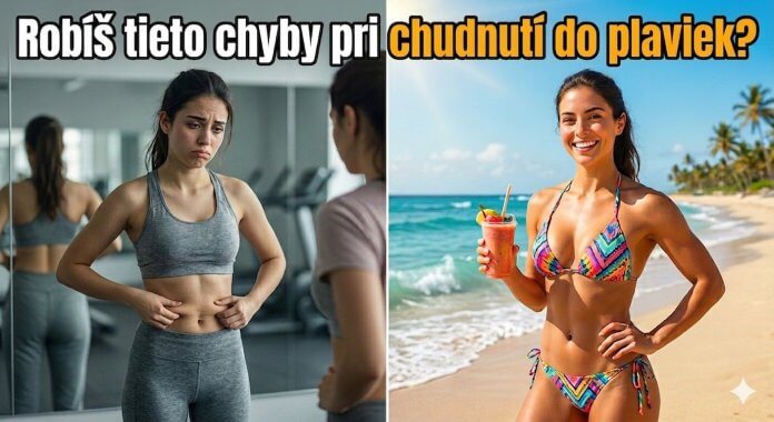 Chudnutie do plaviek